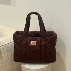 Little Beast Pet Quilted Tote Bag🐶🤎